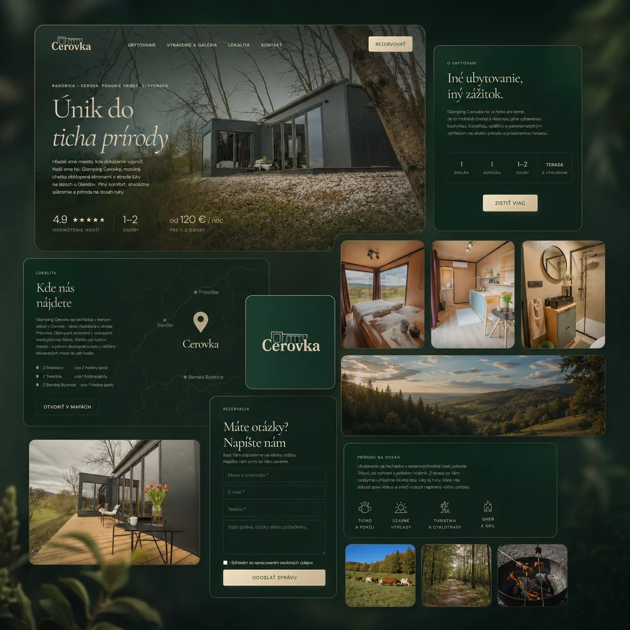 Cerovka glamping result